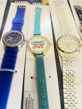 All brand new fashion watches 9 of them